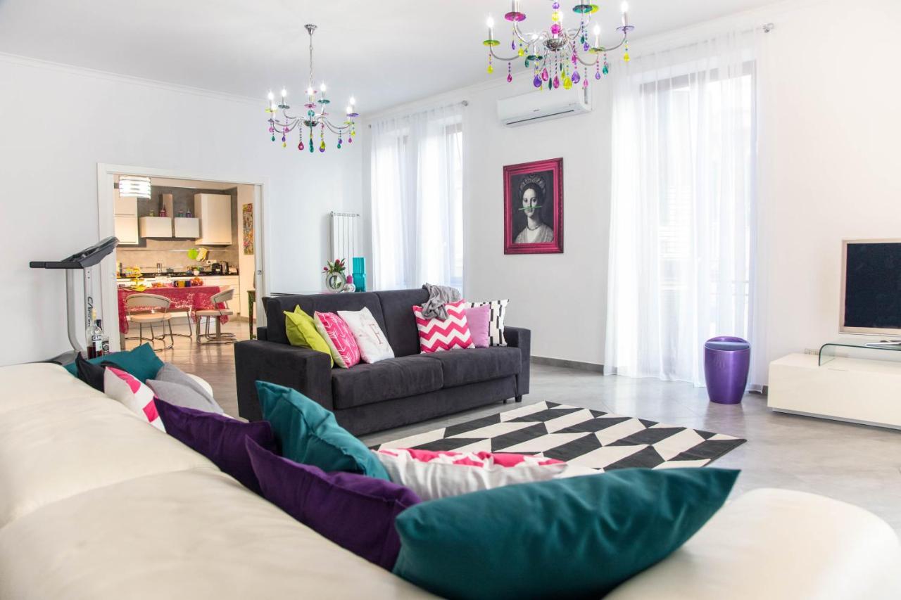 Ferdinando Arthouse Oversized Modern Apartment - By Gocce Team Naples Exterior photo